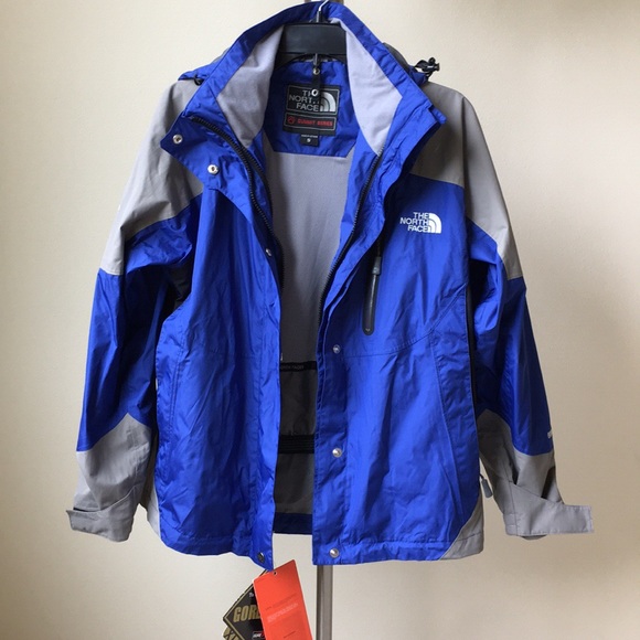 mens blue north face jacket